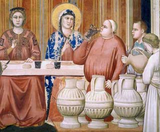 Giotto, Cappella degli Scrovegni, particolare