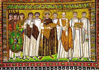 Ravenna, mosaics in the Dome of St. Vitale